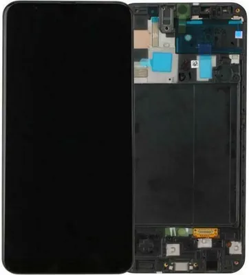 Produktbild von Original AMOLED Display Touchscreen Bildschirm Rahmen Schwarz für Samsung Galaxy A50 A505F