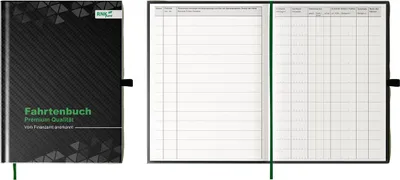 Produktbild von Fahrtenbuch Premium für Pkw - A5. Packung mit 4 Stück