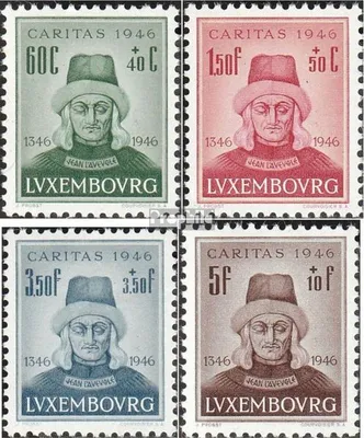 Produktbild von Briefmarken Luxemburg 1946 Mi 413-416 (kompl.Ausg.) postfrisch Caritas