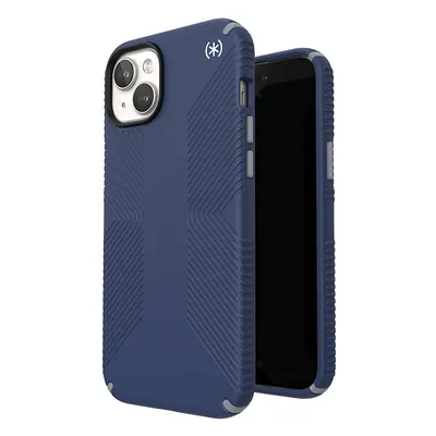 Image de Speck Presidio2 Grip MagSafe Apple iPhone 15 Plus / 14 Plus (Bleu côtier/Gris poussière/Blanc)