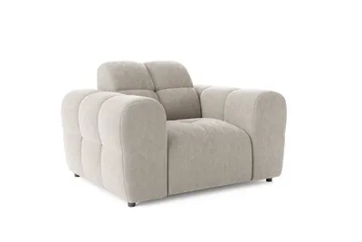 Produktbild von LetSit Sessel Andrea Curio Relaxsessel Fernsehsessel Bequemer Sessel aus Webstoff Loungesessel Ruhesessel Für Wohnzimmer Schlafzimmer Büro Beige