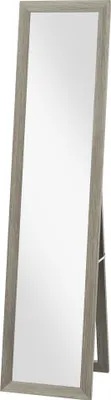 Produktbild von Bodenspiegel Standspiegel Wandspiegel 155x40x37 cm Braun Holzoptik mit Wandbefestigung