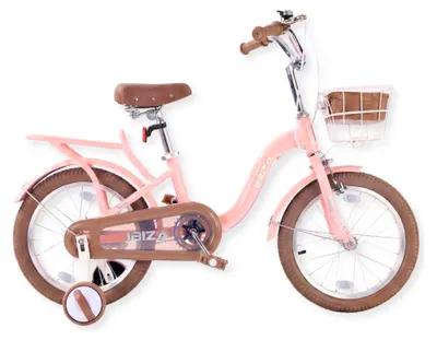 Produktbild von Buxibo - Kinderfahrrad für Mädchen - Ibiza - 16 Zoll - Rosa
