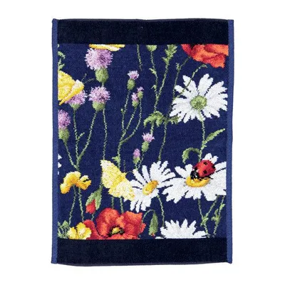 Produktbild von Daisy Field Blue Handtuch, Größe:37/50