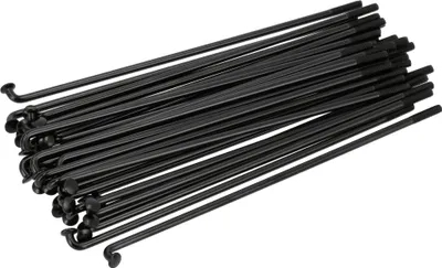 Immagine prodotto di Set: raggi senza capezzolo, nero, 143,5 mm, M3.5 (16 pollici / freno a tamburo)