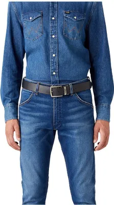 Immagine prodotto di Cintura Wrangler 2sided Nero 100 cm Uomo Nero 100 cm