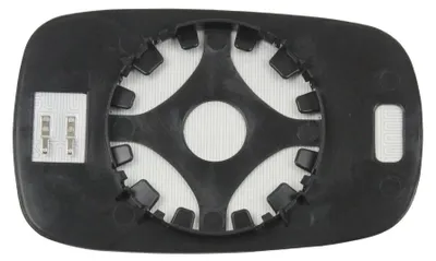 Produktbild von ABAKUS Spiegelglas Außenspiegel Links für RENAULT Clio III Schrägheck (BR0/1, CR0/1) Asphärisch 3114G03