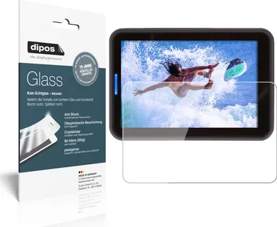 Produktbild von 1x Schutzfolie für Rollei 560 Touch - Anti-Shock 9H Folie dipos Glass Kunststoffglas