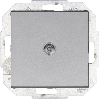 Produktbild von Kopp Athenis stahl / silber Taster beleuchtet