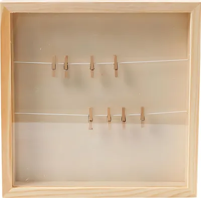 Produktbild von Creativ Company 57453, Quadratisch, Holz, Holz, Einfarbig, 230 x 230 mm, 35 mm
