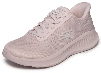 Produktbild von Skechers Damen Go Walk Now Khloe Slip-InTurnschuhe, Light Pink Textile/Trim, 42