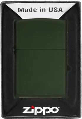 Obrázok produktu pre Zzapalovač ZIPPO GREEN MATTE 60001436
