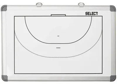 Image de Select Tableau tactique Handball avec sac de transport blanc