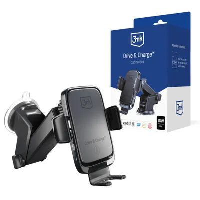 Produktbild von 3MK Autohalterung Drive & Charge Schwarz