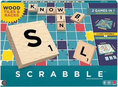 Zdjęcie produktu dla Games Scrabble, Gra planszowa, Słowo, 8 lat(a), Gra rodzinna