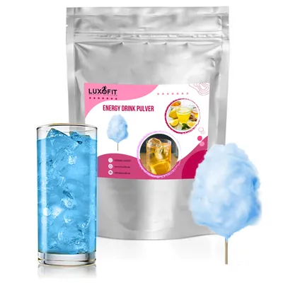 Zdjęcie produktu dla Zuckerwatte Blau Energy Drink Pulver 10 kg