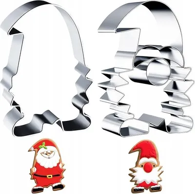 Produktbild von Weihnachtliche Keksform Nikolaus Plätzchenausstecher Dekoration
