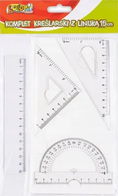 Obrázek produktu pro Kreslící sada s 15cm pravítkem PENMATE