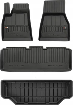 Obrázok produktu pre Sada 3D gumových rohoží Tesla Model S 2012-2021 FROGUM