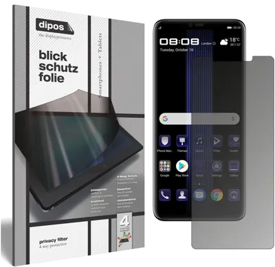 Produktbild von Schutzfolie für Huawei Porsche Design Mate 20 RS Blickschutzfolie matt Display