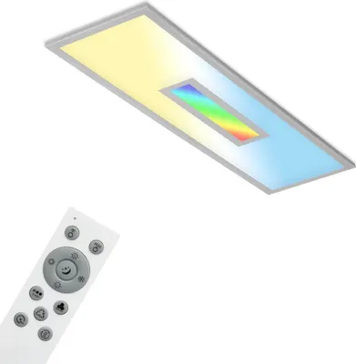 Produktbild von LED Panel CCT WiFi Bluetooth App 28 W silber Metall-Kunststoff Briloner