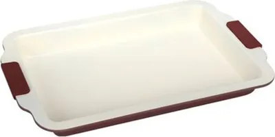 Produktbild von Auflaufform mit Silikongriffen Lasagneform Bratenform Backform Kuchenform eckig