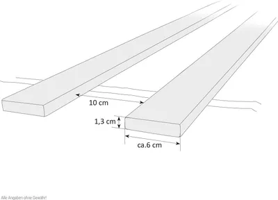 Produktbild von Homestyle4u Lattenrost 180 x 200 cm Doppelbett Rollrost 26 Latten Kiefer Natur Unlackiert