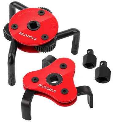Imagen del producto de Llave universal ajustable para filtros de aceite, de 2 piezas