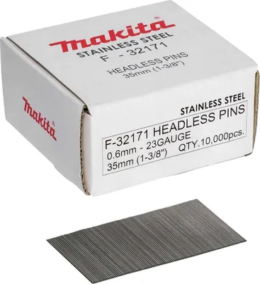 Immagine prodotto di Makita Stift 0,6 x 35 mm Inox F-32171 10000 pz.