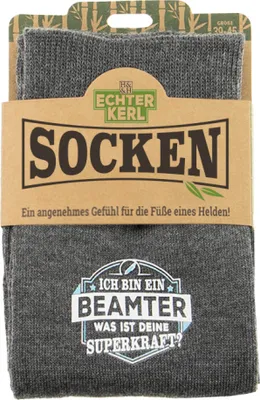 Produktbild von History & Heraldry Herren Socken - Echter Kerl Socken - Beamter