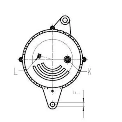 Immagine prodotto di Motorino di avviamento 3,2 kW 10 denti HC-Cargo per MASSEY FERGUSON