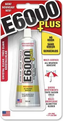 Produktbild von E6000 | Plus Mehrzweckkleber wasserfest und lackierbar 26,6ml