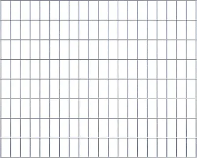 Produktbild von Gitter 5 x 10 cm Maschenweite - Maße: 100 x 80 cm