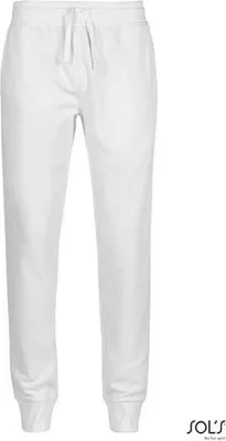 Image de SOLs 02085 | Pantalon de jogging slim fit Jake pour femme - Couleur : Blanc - Taille : L