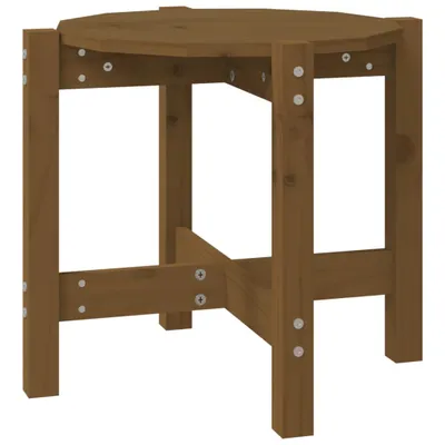 Produktbild von vidaXL Couchtisch Honigbraun Ø 52,5x45 cm Massivholz Kiefer