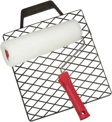 Immagine prodotto di Rullo per verniciatura 6 mm/24 cm, griglia e supporto VESTAN