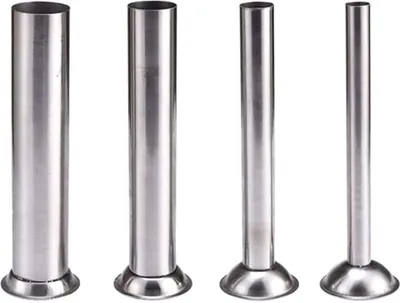 Produktbild von Wurstfüllrohr-Set 4 Stück für Wursthersteller | Edelstahl-Wurstfüller | Perfekt für selbstgemachte Würste