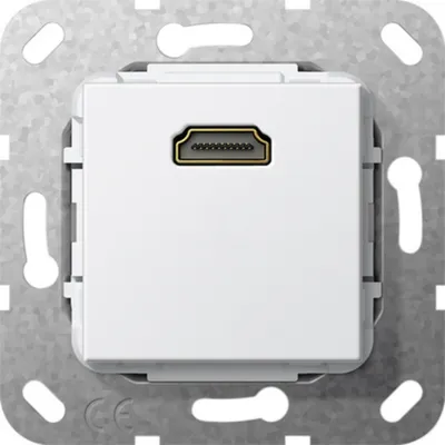 Immagine prodotto di GIRA 4846861. Buchsen-Typ: HDMI. Produktfarbe: Weiß (4846861)