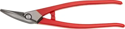 Image de STUBAI Micro Cisaille à tôle combinée droite n° 270002 Mini cisaille coupes courbes 200mm