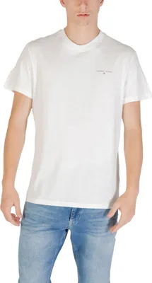 Produktbild von Tommy Hilfiger Jeans Herren T-Shirt Beige 487024 : Größe - XL Größe: XL
