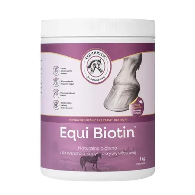 Produktbild von Equibiotic EquiBiotin – Ergänzungsfuttermittel für Pferde, 1 kg