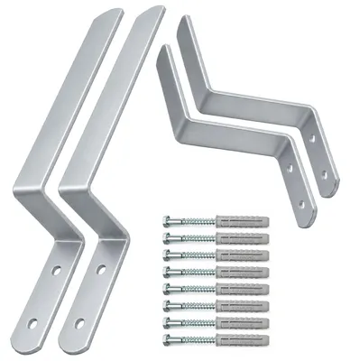 Produktbild von Omgoods – Wandhalterungssatz für Bierbank-Set, inklusive Befestigungsmaterial