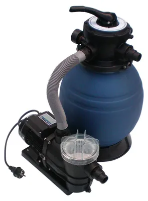 Imagen del producto de Bomba para piscina con filtro de arena - 400 W, capacidad de 10 m³/h