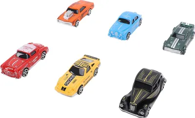 Produktbild von 6-teiliges Kinder-Legierungsauto-Spielzeugset, Rennfahrzeug für Kleinkinder, Heimdekoration, Geschenk