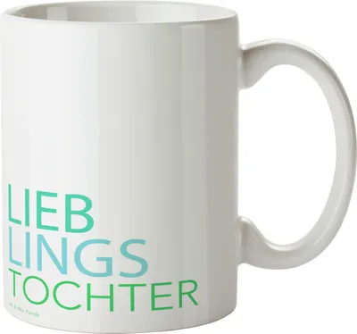 Produktbild von Mr. & Mrs. Panda Kaffeetasse Tochter - Weiß - Geschenk, Kaffeebecher, Geschenkidee, Tasse, Kind, Kleine, Teetasse, Töchter, Spruch, Pott, Familie, Becher