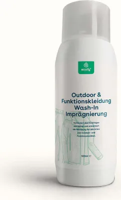 Produktbild von eco:fy Textil Einwaschimprägnierung PFC-frei Imprägniermittel Wash-In Waschmaschine Imprägnierung atmungsaktiv umweltfreundlich Goretex Sympatex Gewebe