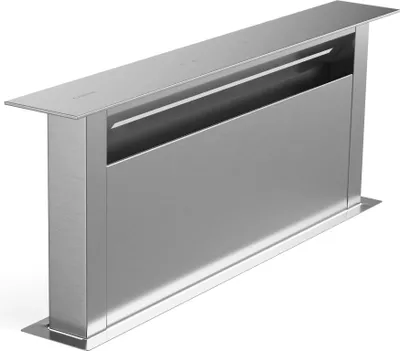 Produktbild von Klarstein Royal Flush Eco 75 Downdraft Dunstabzugshaube - A++ Energieeffizient, 720 m³/h Luftstrom, Touch-Bedienfeld, LED-Licht, Edelstahl, Für Kochinseln & Küchen, 52 dB Leise