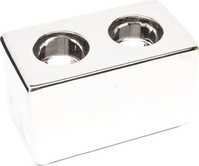 Produktbild von Waxinhalter Silber - 15 x 8,5 x 5 cm