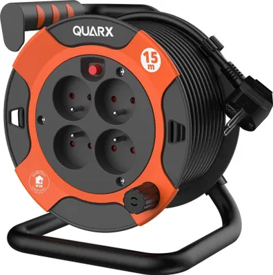 Image de Enrouleurélectrique Bricolage compact H05VV-F 3G1,5mm2, 15 mètres