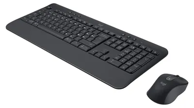 Obrázok produktu pre Logitech Signature MK650 Combo for Business - sada klávesnice a myši - bezdrôtová - Bluetooth LE - QWERTY - česká/slovenská - grafitová (920-011006)
